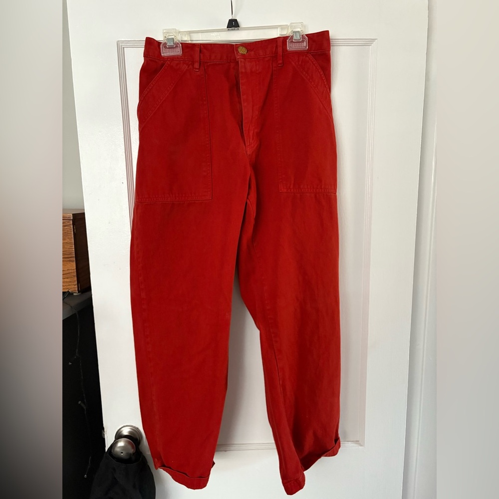 Medium Paprika Big Bud Press Work Pant